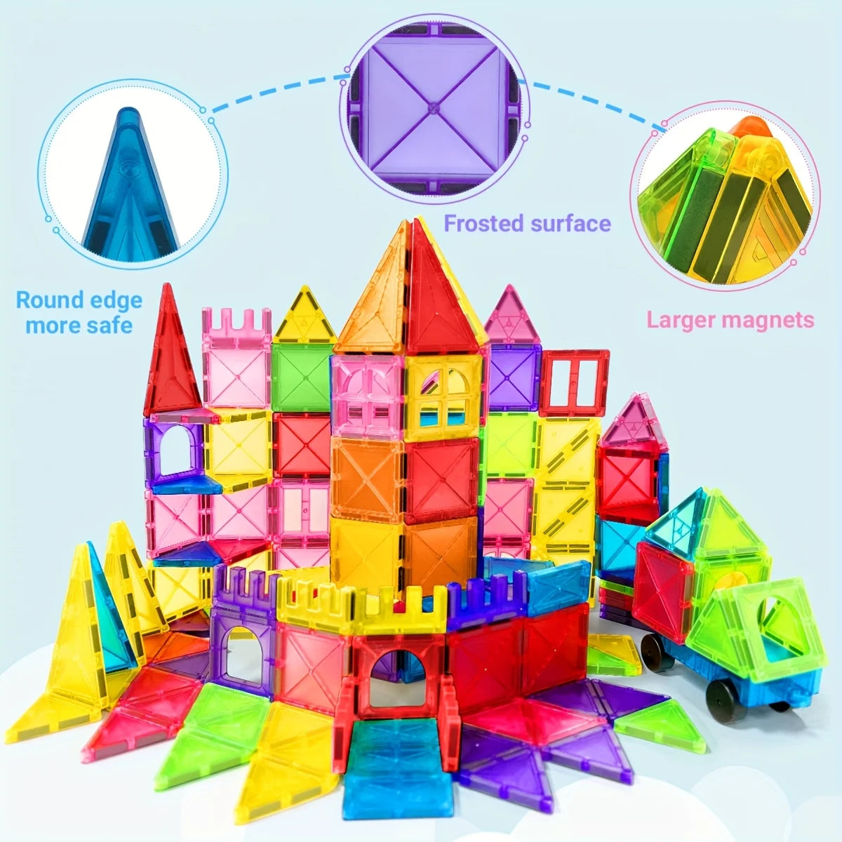 Magnetic Building Blocks for Creative 3D Play
