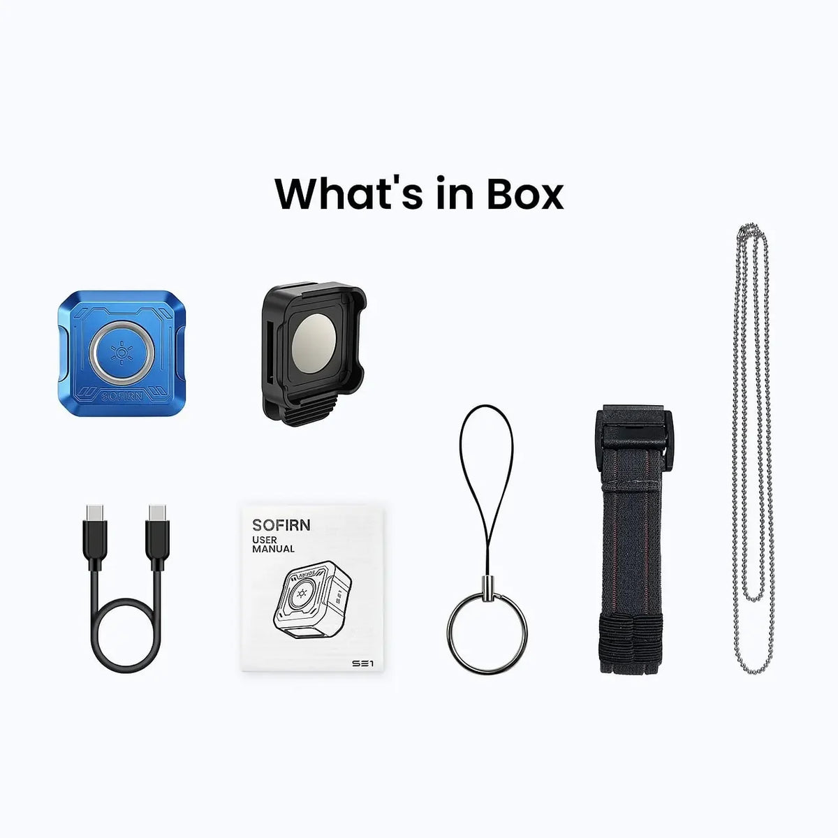 Sofirn SE1 Pocket EDC Flashlight with RGB Signal Ring