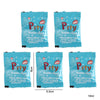 Five individually packaged 10ml bubble liquid refills for parties