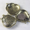 Retro Bronze Mini Locket Pendant