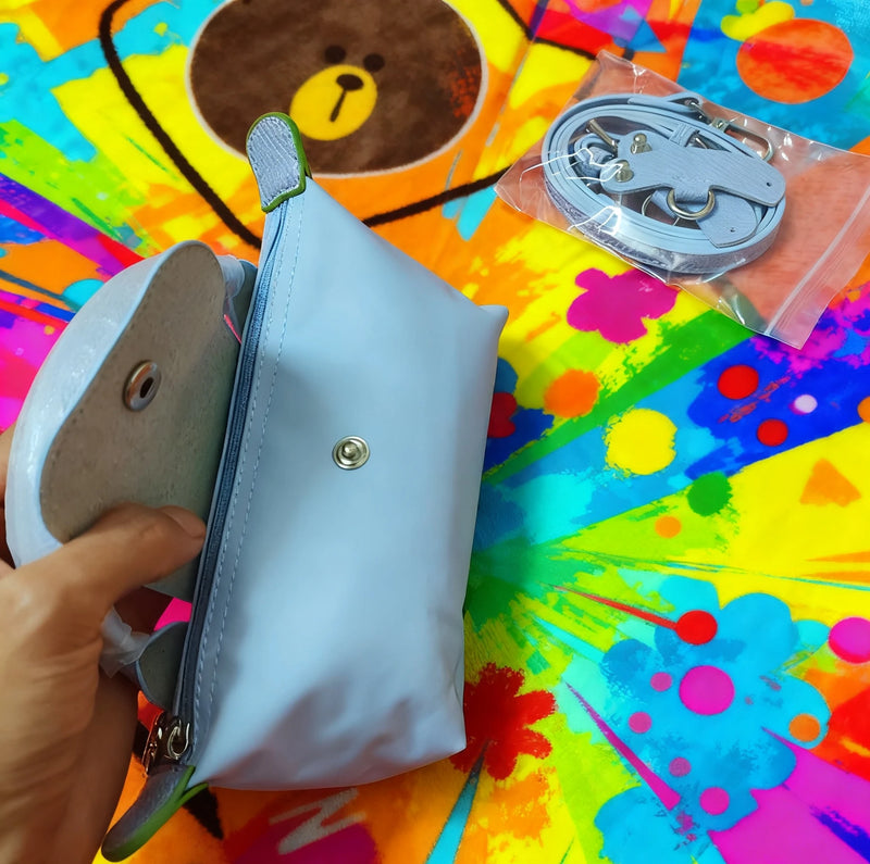 Retro Nylon Mini Crossbody Bag
