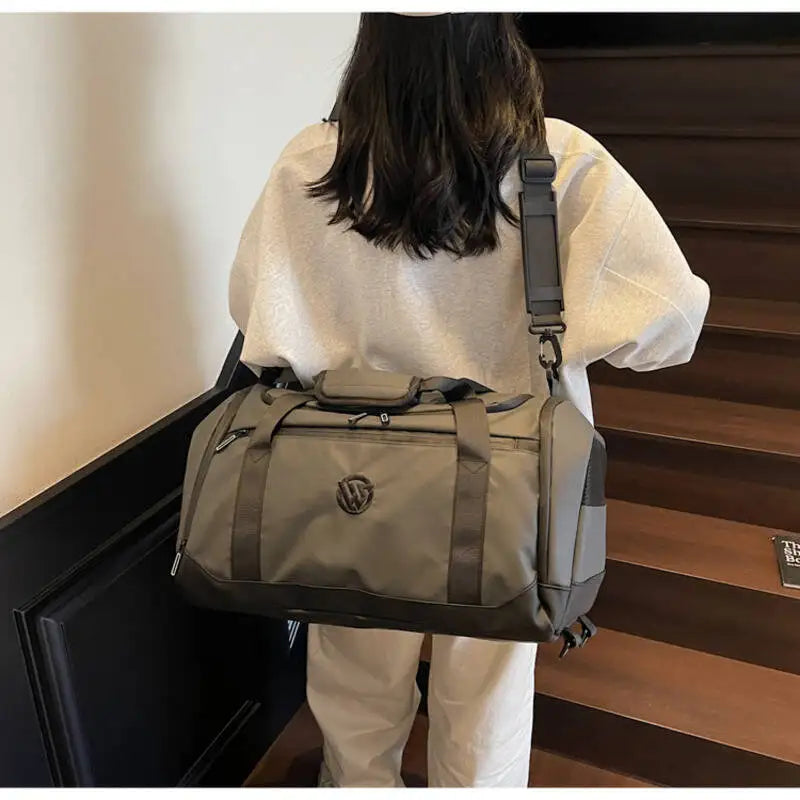 Wasserdichte Gymnastik-Tasche mit Schuhfach