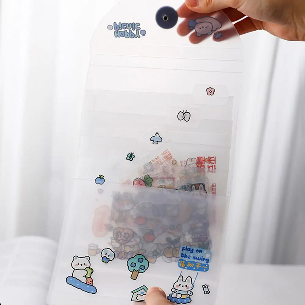 Clear Storage Book for Stickers and Documents