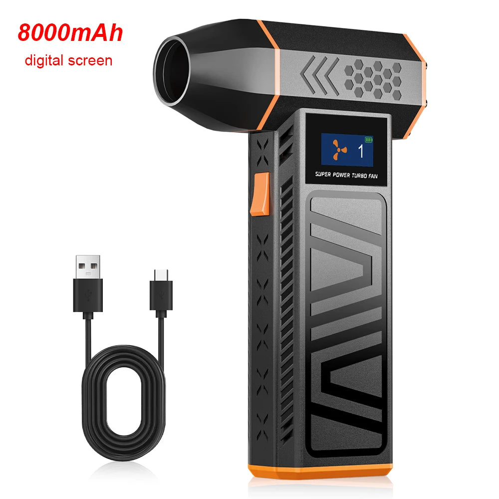 Portable Turbo Fan with 5 Nozzles