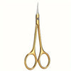 Precision Stainless Steel Cuticle Scissors with Curved Blade