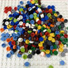 198-Piece Round Tile Building Blocks Set for Creative DIY Projects