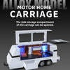 1:24 Diecast Pickup Truck and RV Camper Set with Lights and Sounds