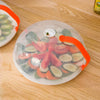 Microwave Splatter Guard with Steam Vent and Handle