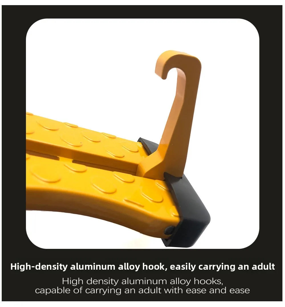Portable Car Door Step Hook for Easy Roof Access