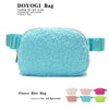 Cozy Fleece Crossbody Belt Bag