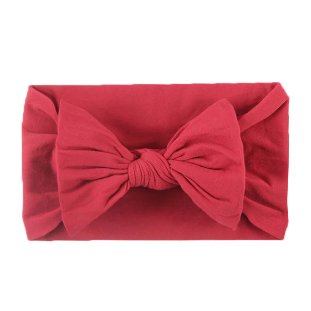 Soft Stretch Baby Bow Headbands