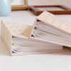Fabric-Covered Photo Album with 100 Slots for Cherished Memories