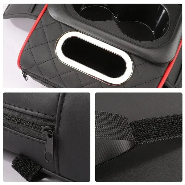 Car Center Console Armrest with Storage and Cup Holder