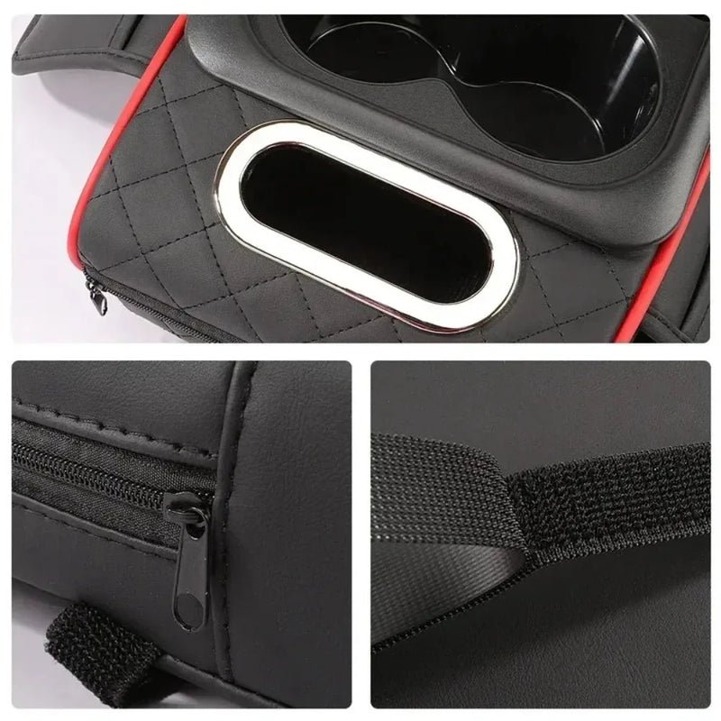 Car Center Console Armrest with Storage and Cup Holder