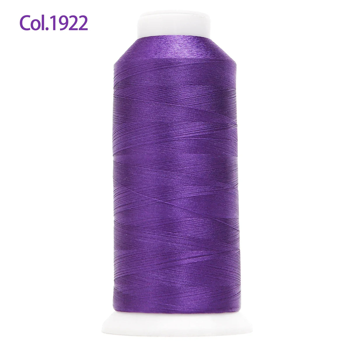 80-Color Polyester Embroidery Thread Set with Large 4000m Spools