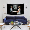 Pierce The Veil Band Flag Tapestry with Brass Grommets