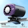 Mini Portable Clip-On Fan with 360° Rotation