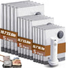 Cordless Compression Travel Vacuum Bags with Rechargeable Pump