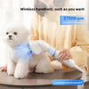 2-in-1 Pet Grooming Vacuum with Suction