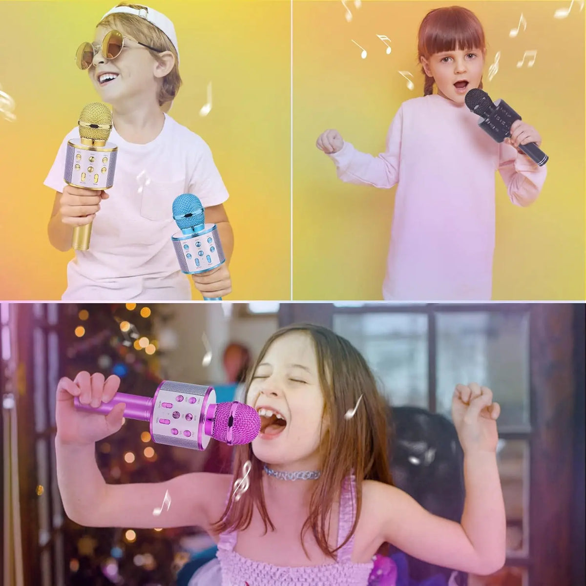 Portable Bluetooth Karaoke Microphone & Speaker