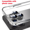Titanium Camera Lens Protector with Tempered Glass for iPhone