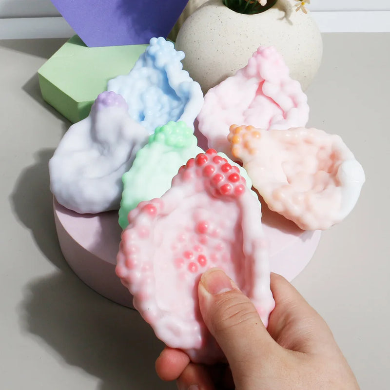 Wolkenförmiges Stress-Relief-Squishy-Spielzeug