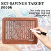 Wooden Money Saving Box with Built-in Coin Counter