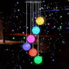 Solar-Powered Color-Changing Wind Chime