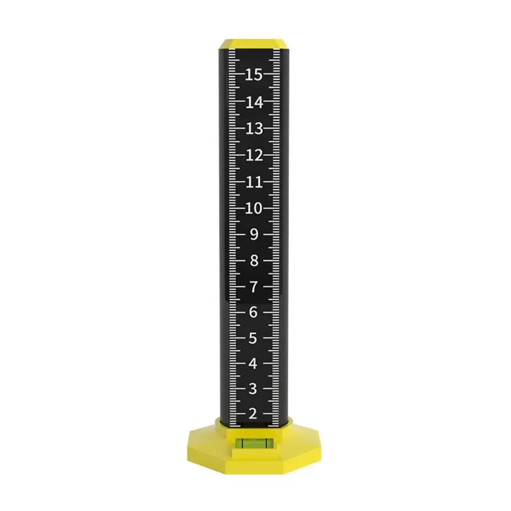 Magnetic Ceiling Leveling Ruler with Dual-Sided Scale