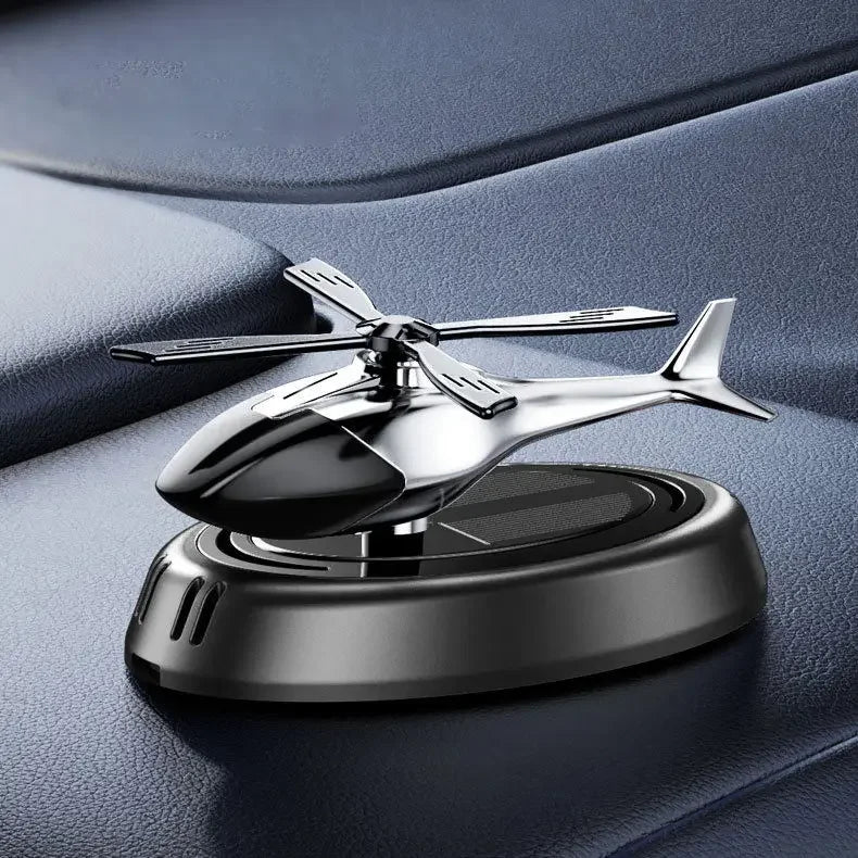 Solar-Powered Rotating Car Air Freshener