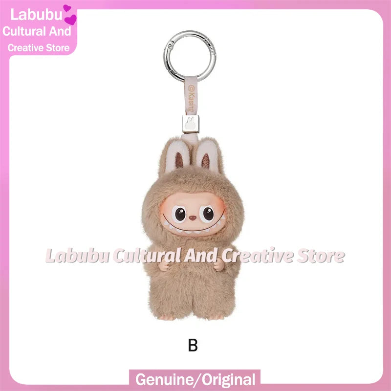 Labubu The Monsters Vinyl Face Plush Doll Pendant Keychain