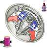 Decorative Flag Eagle Beer Belt Buckle