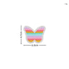 Rainbow Star & Heart Embroidered Iron-On Patches (Set of 10)