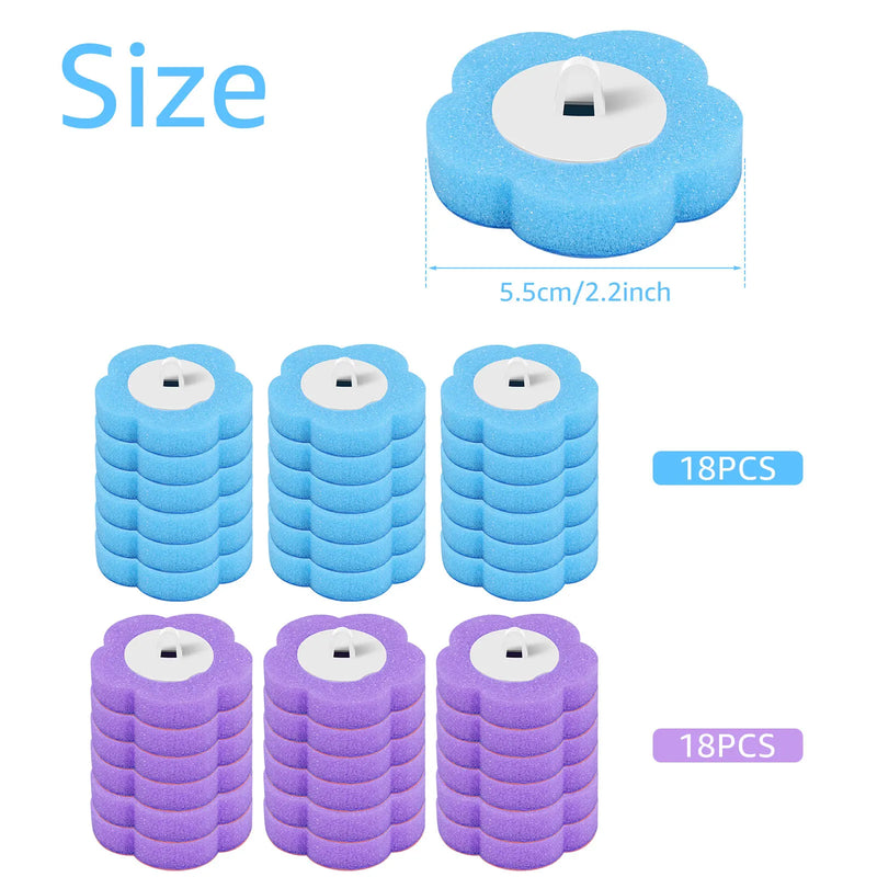 Auto-Opening Disposable Toilet Brush Kit