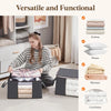 Foldable Storage Bags with Clear Window