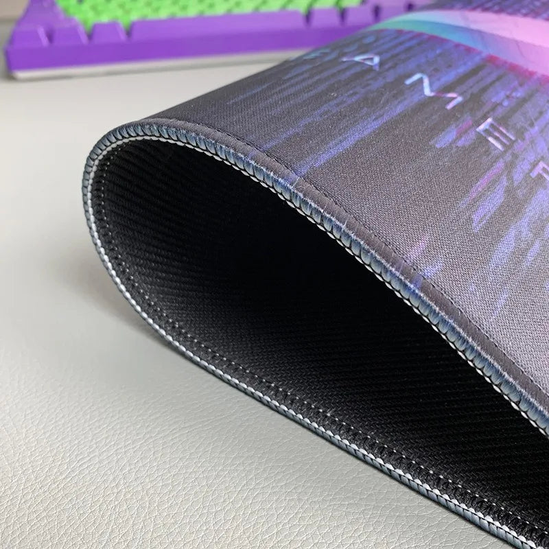 Oversized Japanese Samurai Gaming Mouse Pad with Non-Slip Rubber Base