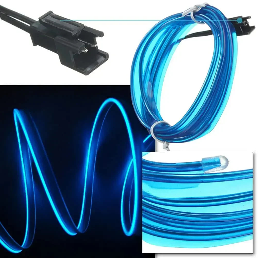 Flexible USB LED Neon Strip Light for Car & Home