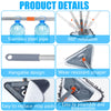 360° Rotating Wall Cleaning Mop with Extendable Handle