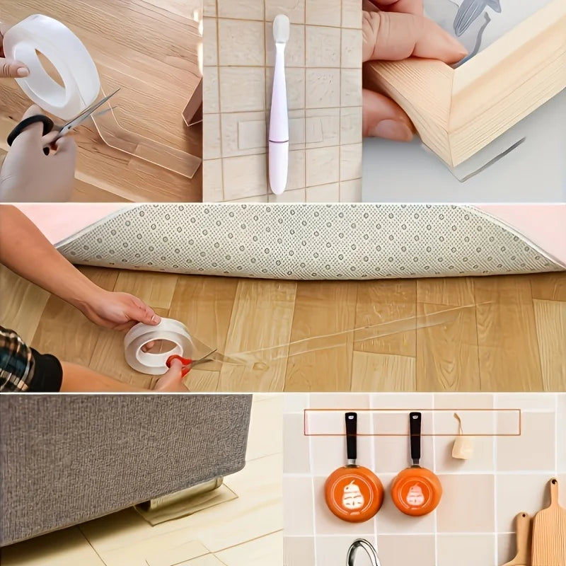 Reusable Nano Double-Sided Adhesive Tape (3-Pack)