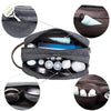 Foldable Travel Toiletry Bag – Large Capacity, Water-Resistant Oxford Organizer