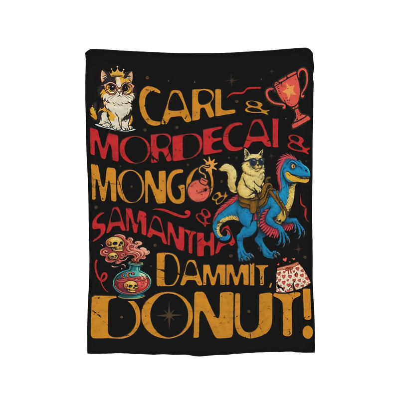 Dungeon Crawler Carl Plush Throw Blanket