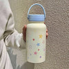 900ml Stainless Steel Insulated Travel Tumbler with Leak-Proof Lid and Straw
