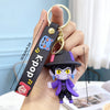Rumi Mira & Zoey Anime Character Keychain Set