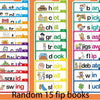 Interactive Reading Flip Book for Vocabulary and Phonics