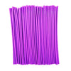 A bundle of 36 purple motorcycle wheel spoke cover wraps.