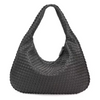 Vegan-Leder gewebte Hobo-Tasche