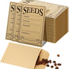 Resealable Seed Saving Envelopes for Organized Gardening (Pack of 100)