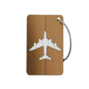 Aircraft-Grade Aluminum Luggage Tag with ID Card Slot