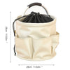 Foldable 17L Storage Organizer Basket with Carry Handle