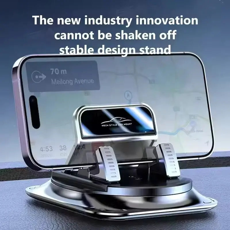 360-Degree Rotating Anti-Slip Car Phone Mount